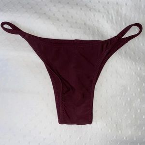 NEVER WORN white fox bikini bottoms